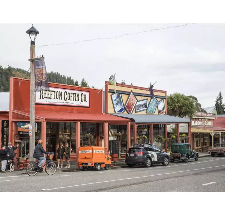 Reefton street frontage.
