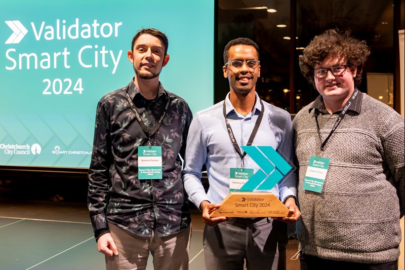 Oasis Aero was named the Smart City Challenge Overall Winner at a showcase and award evening held at the Christchurch Town Hall