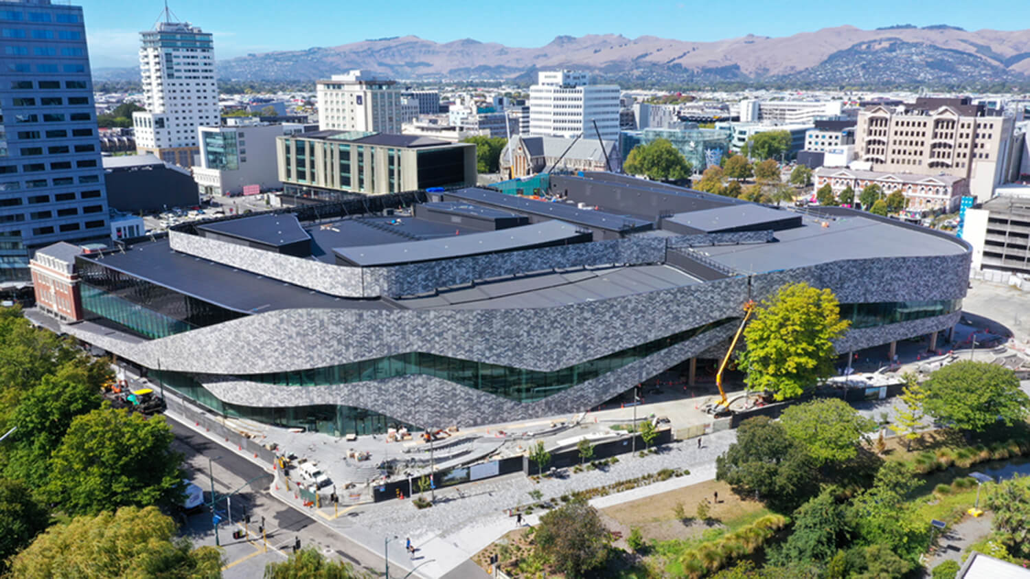 Te Pae Christchurch Convention Centre Exterior View