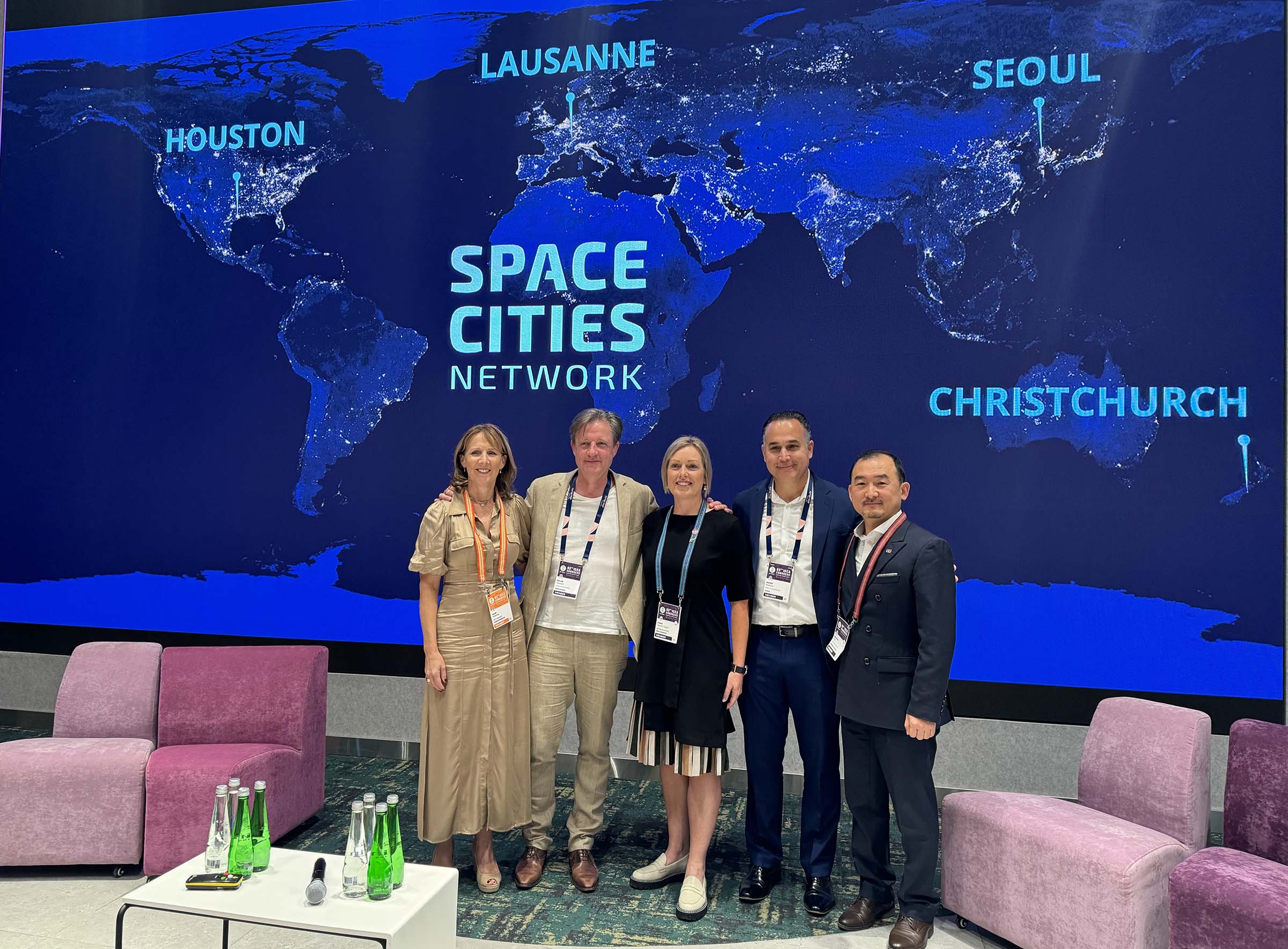 Space Cities Group Of Four